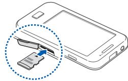 SAMSUNG GALAXY ACE GT-S5830 - Insérer une carte mémoire (en option) - 3