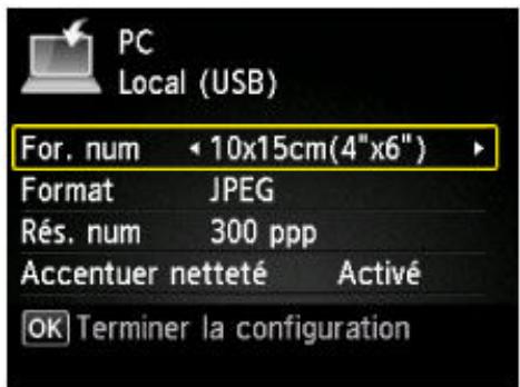 CANON MG 5750 - Utilisation des boutons de Fonction (Function) - 4