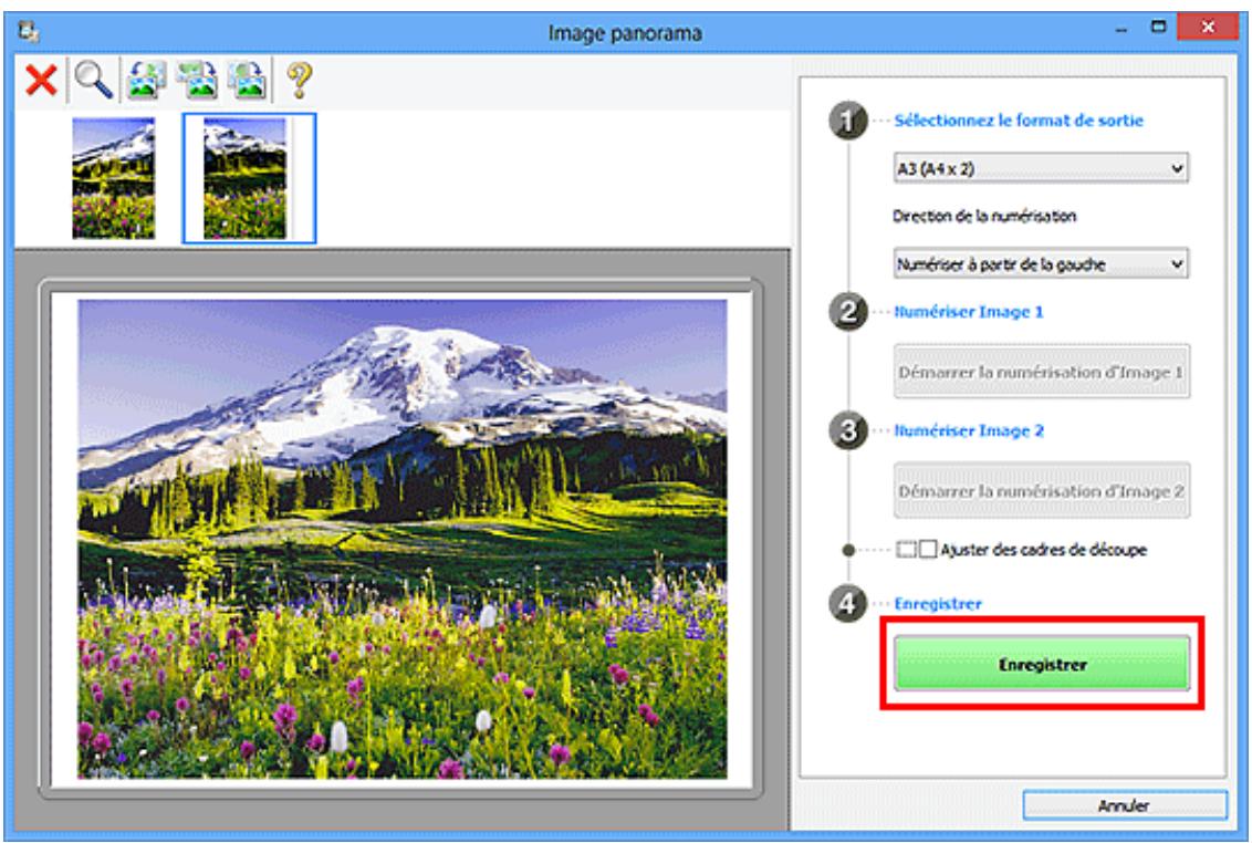 CANON MG 5750 - Cliques sur Enregistrer. - 1
