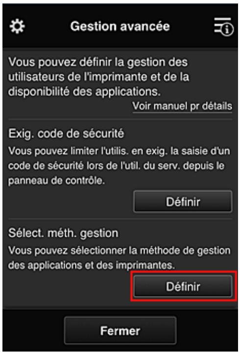 CANON MG 5750 - Création d'un groupe pour tous les membres du bureau - 5