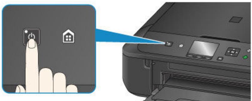 CANON MG 5750 - Mise hors tension de la machine - 1