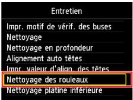 CANON MG 5750 - Nettoyage du rouleau d'entrainment du papier - 3