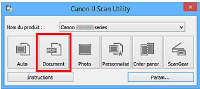 CANON MG 5750 - Cliquez sur Document. - 1
