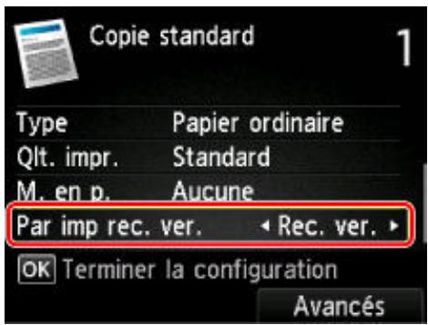 CANON MG 5750 - Copie recto verso - 1