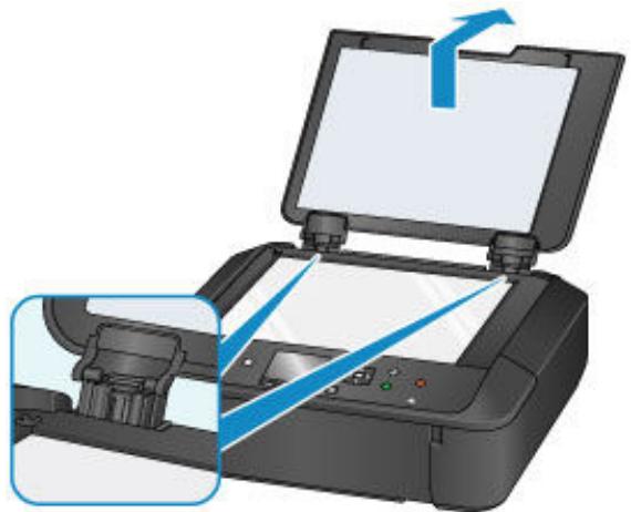 CANON MG 5750 - Retrait du couvercle du scanner : - 1