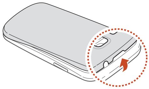 SAMSUNG GALAXY S3 - Insérer la carte SIM ou USIM et la batterie - 2