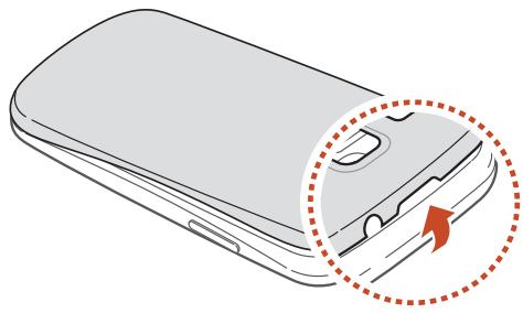 SAMSUNG GALAXY S3 GT-I9300 - SIM- oder USIM-Karte und Akku einsetzen - 2