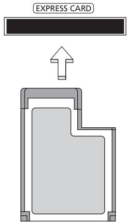 ACER ICONIA A1-830, ICONIA A1-830 (NT.L3WEE.002) - Inserção de um ExpressCard - 1