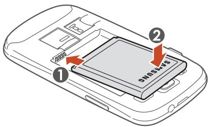SAMSUNG GALAXY S3 GT-19305 - Insérer la carte SIM ou USIM et la batterie - 5