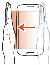 SAMSUNG GALAXY S3 GT-19305 - Balayer avec le côté de la main - 1