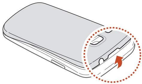 SAMSUNG GALAXY S3 GT-19305 - Insérer la carte SIM ou USIM et la batterie - 2
