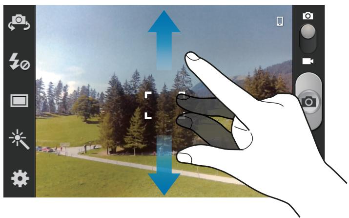 SAMSUNG GALAXY S3 MINI - Effectuer un zoom avant et arrêter - 1
