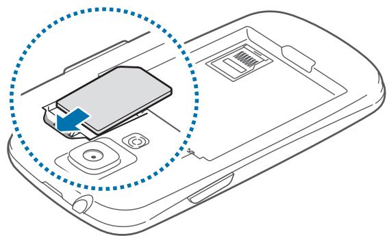 SAMSUNG GALAXY S3 MINI - Installer la carte SIM ou USIM et la batterie - 3