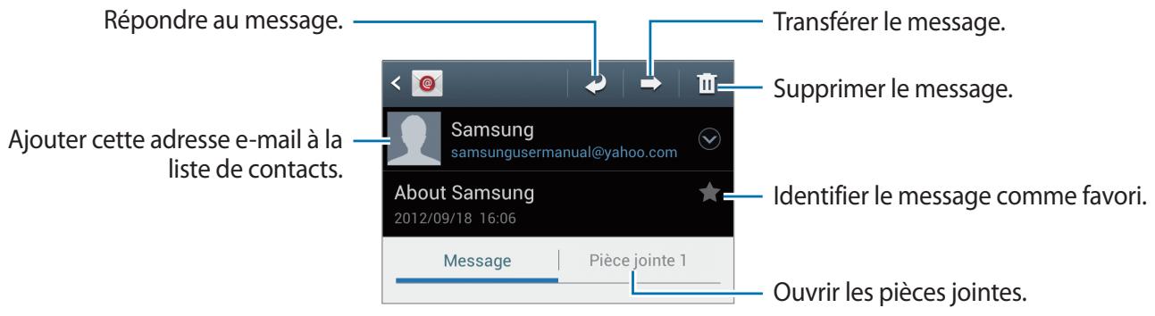 SAMSUNG GALAXY S3 MINI - Lire des e-mails - 1