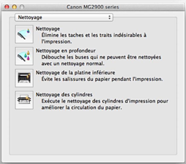 CANON MG2950 - Capacités de l'utilitaire Canon IJ Printer Utility - 1