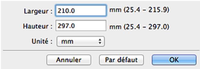 CANON MG2950 - Format papier - 1