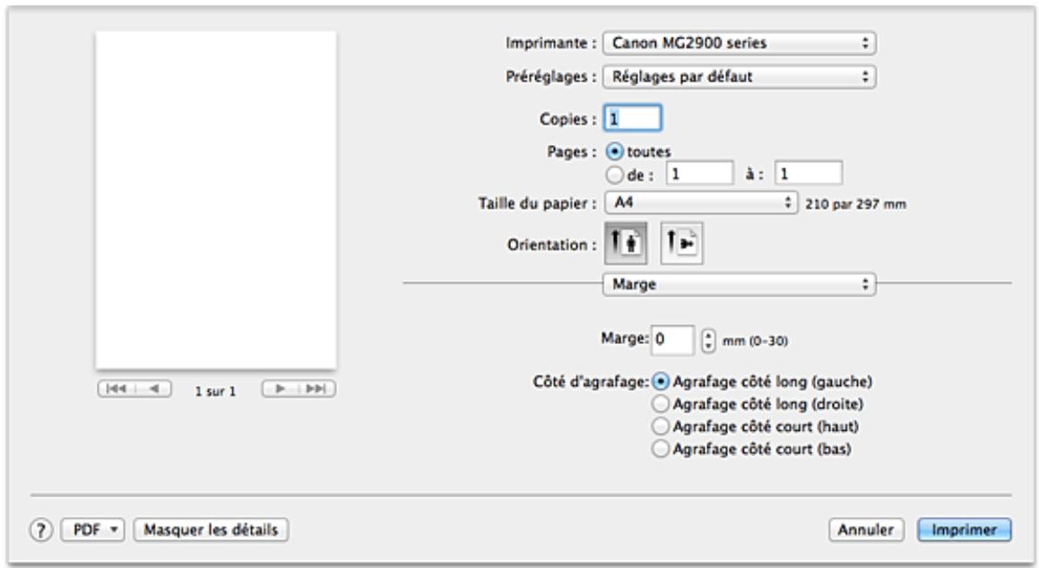 CANON MG2950 - Marge - 1