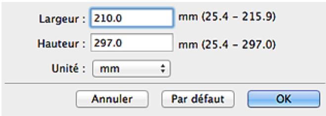CANON MG2950 - Format papier - 1