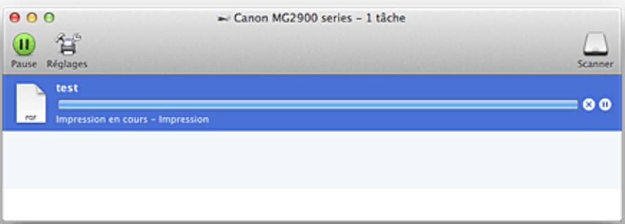 CANON MG2950 - Vérification de l'etat de l'imprimante - 1