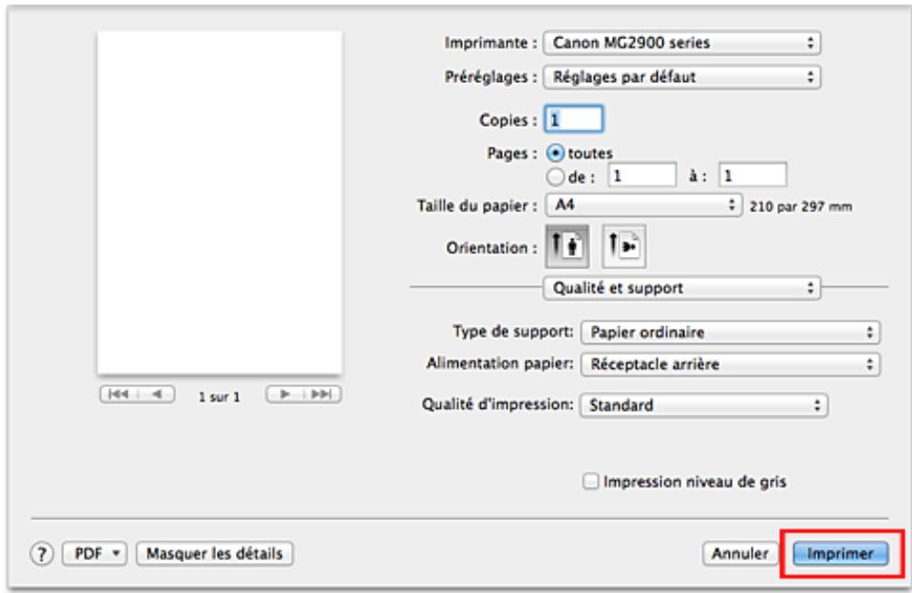 CANON MG2950 - Terminate la configuration. - 1