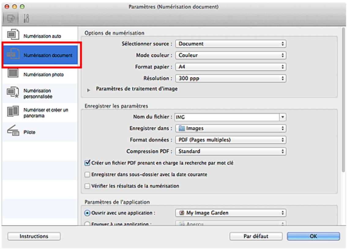 CANON MG2950 - Cliquez sur Numérisation document. - 1