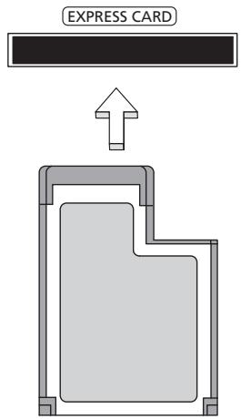 ACER ICONIA B1-730 HD - Inserting an ExpressCard - 1