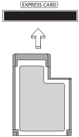 ACER ICONIA B1-730 HD - Vkladanie karty ExpressCard - 1