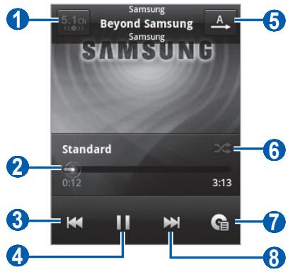 SAMSUNG GT-S5369 - Écouter de la musique - 1