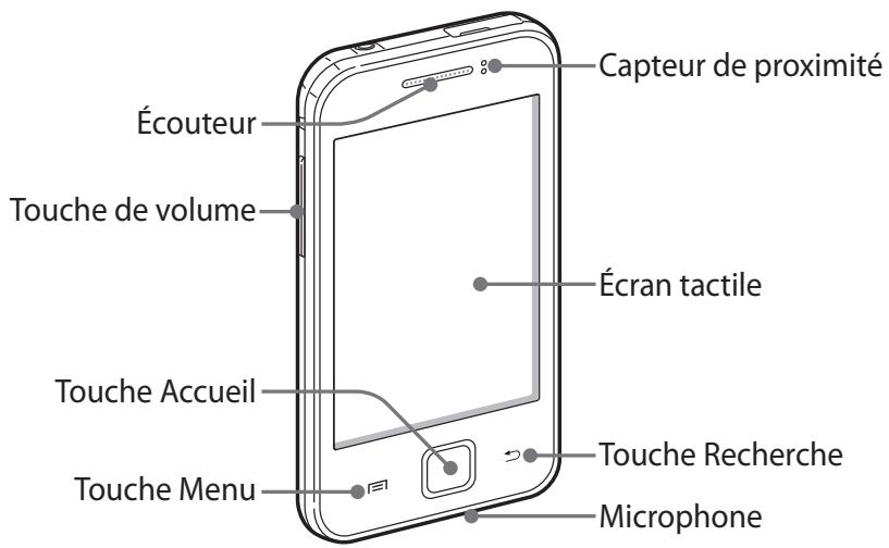 SAMSUNG GT-S5369 - > Aspect de l'appareil - 1
