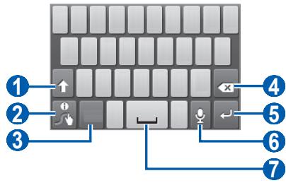 SAMSUNG GT-S5369 - Saisir du texte avec le clavier Swype - 3