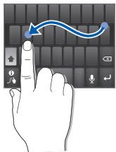 SAMSUNG GT-S5839I - Saisir du texte avec le clavier Swype - 1