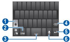 SAMSUNG GT-S5839I - Saisir du texte avec le clavier Swype - 3