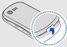 SAMSUNG PLAYER LIGHT - Installer la carte SIM et la batterie - 1