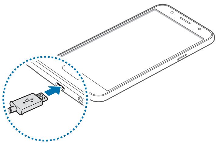 SAMSUNG GALAXY J5 - Insérez la batterie en alignant correctement ses bornes avec celles de l'appareil. - 5