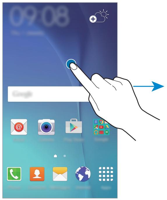 SAMSUNG GALAXY J5 - Options de l'écran d'accueil - 1