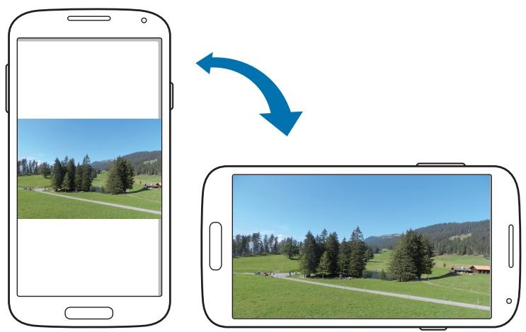 SAMSUNG GALAXY S4 MINI GT-I9195 - Pivoter l'écran - 1