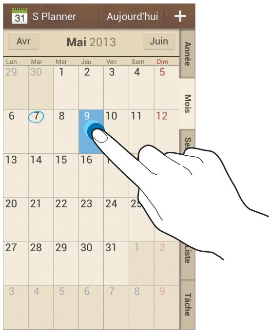 SAMSUNG GALAXY S4 MINI GT-I9195 - Créer des événements ou des tâches - 1