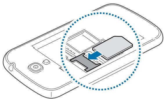 SAMSUNG GALAXY S4 MINI GT-I9195 - Installer la carte SIM ou USIM et la batterie - 5