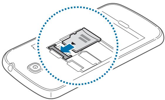 SAMSUNG GALAXY S4 MINI GT-I9195 - Insérer une carte mémoire - 3