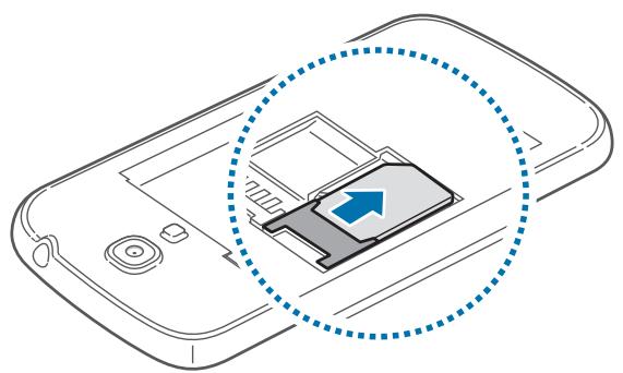 SAMSUNG GALAXY S4 MINI GT-I9195 - Retirer la carte SIM ou USIM et la batterie - 2