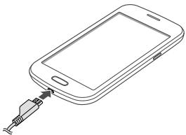 SAMSUNG GALAXY TREND LITE 4 POUCES, 4 GO - GT-S7390G - Installer la carte SIM ou USIM et la batterie - 7