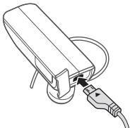 SAMSUNG HM1700 - Charging the headset - 1