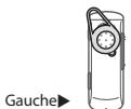 SAMSUNG HM3700 - Utilisation de l'oreillette en mode mono - 3