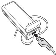 SAMSUNG HM3700 - Charging the headset - 1