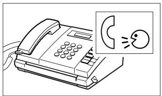 SAMSUNG SF-110T - Réception en mode rep/fax - 3