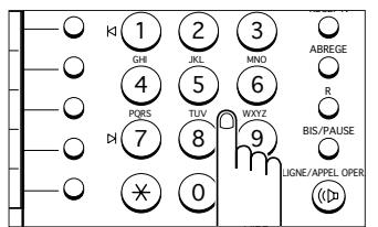 SAMSUNG SF-110T - Passage de la numérotation décimale aux fréquences vocales - 1