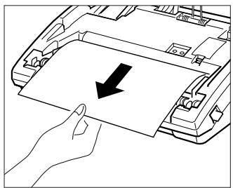 SAMSUNG SF-110T - Mise en place du papier - 4