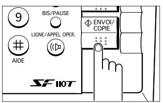 SAMSUNG SF-110T - Enregistrement d'une annonce en mode tel/fax - 3