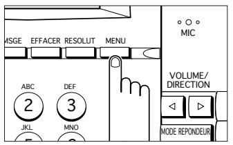 SAMSUNG SF-110T - Identification du terminal (vos nom et numéro) - 1