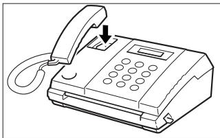 SAMSUNG SF-110T - Composition d'un numéro - 4